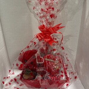 Valentine's Day Gift Set -Chocolate, Teddy Bear, Sock, I Love You Pen & more